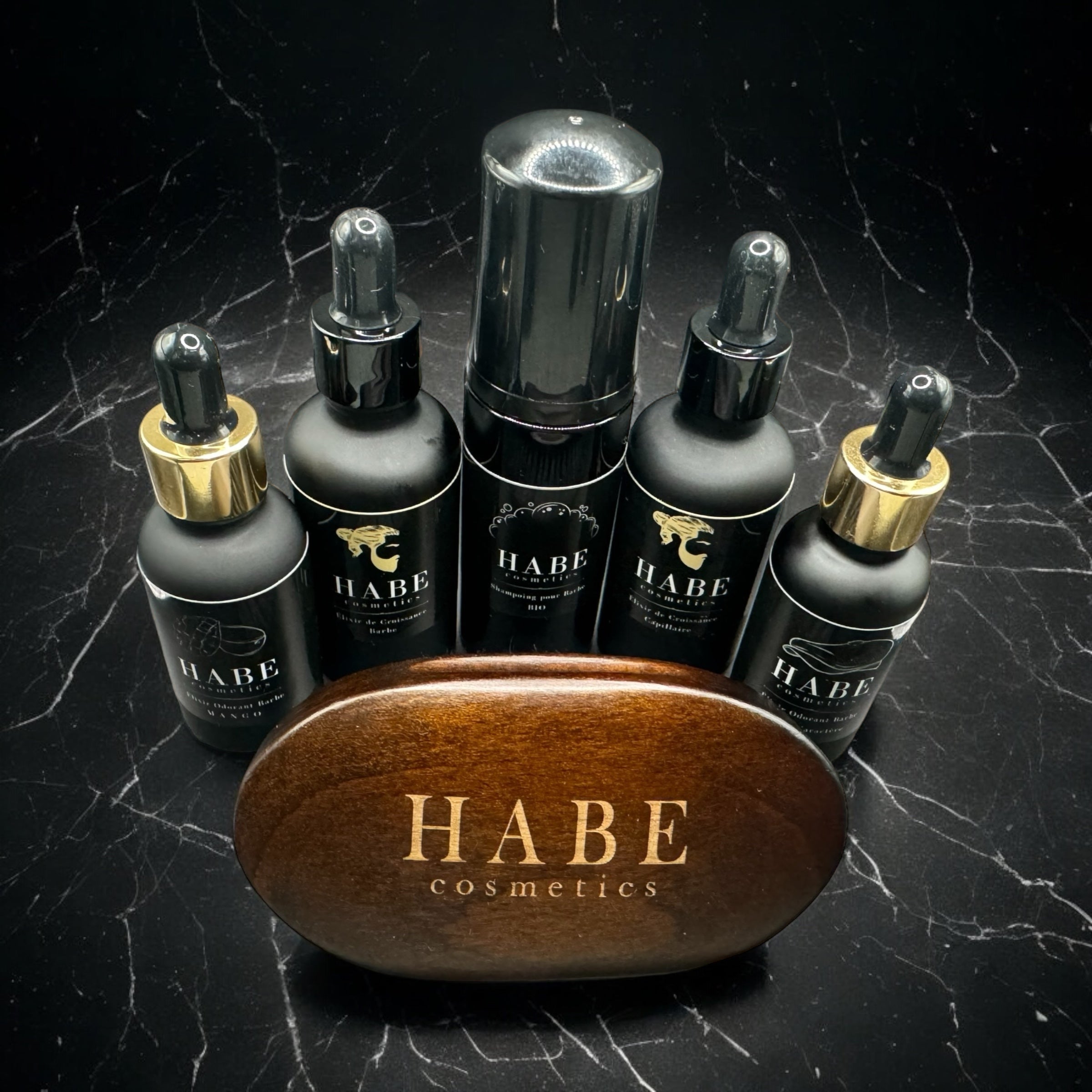 Le Pack Classique, l'essentiel pour une belle barbe.