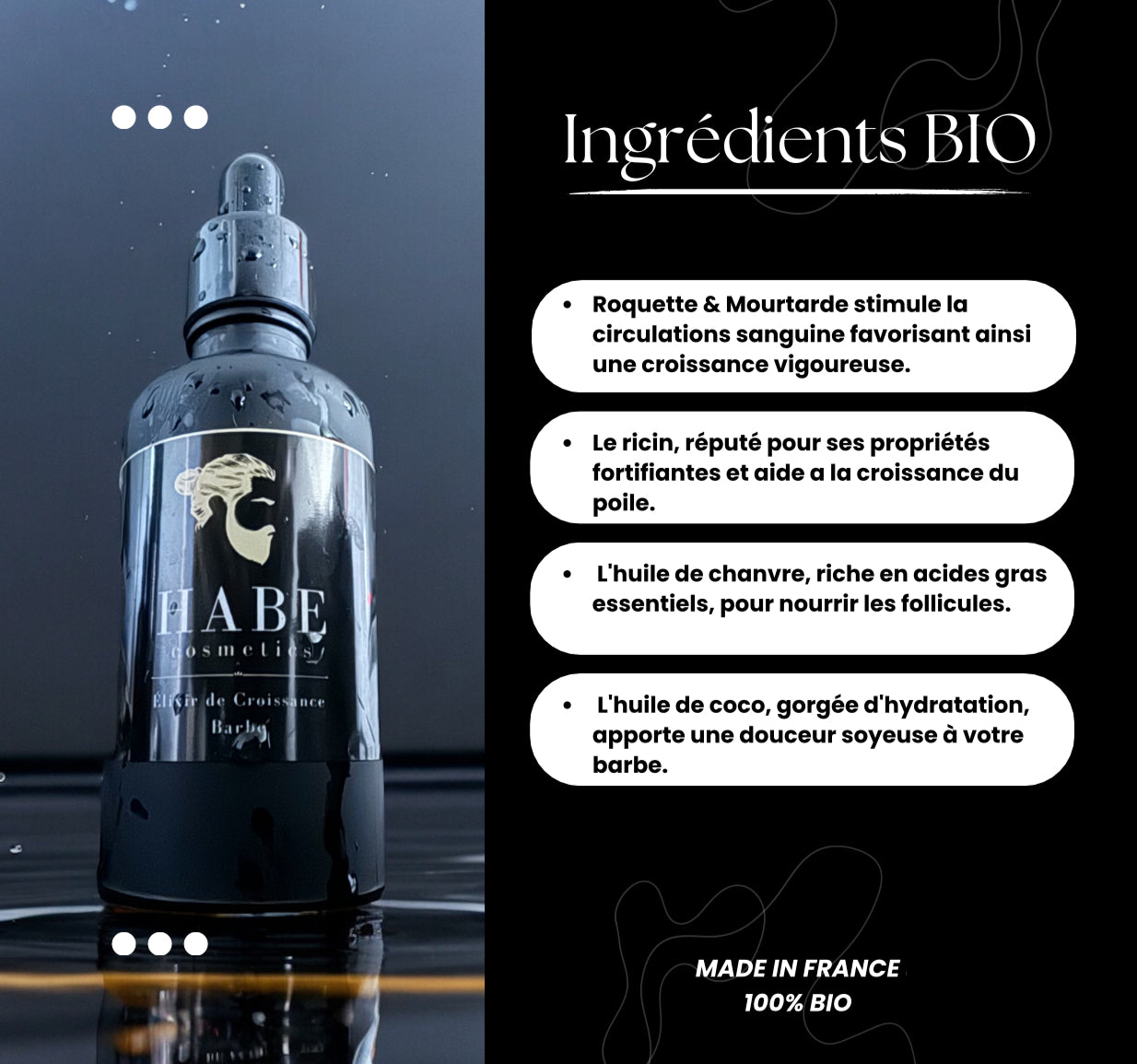 Élixir de croissance - Barbe - 50ml